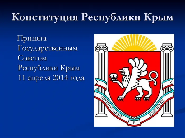 Картинки с Днем Конституции Республики Крым (14 открыток). Картинки с надписями