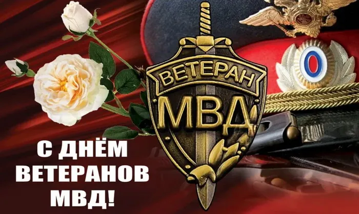 Картинки с Днем ветеранов МВД (55 открыток). Красивые картинки с надписями