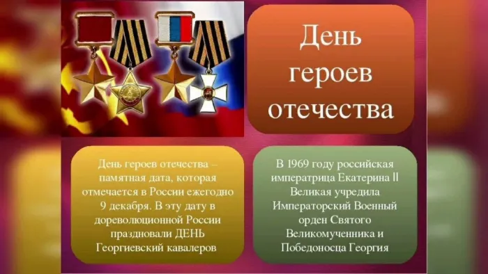 День героев Отечества. Картинки с поздравлениями с днём героев Отечества