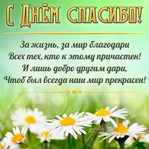 Международный день «спасибо». День Спасибо - прикольные картинки